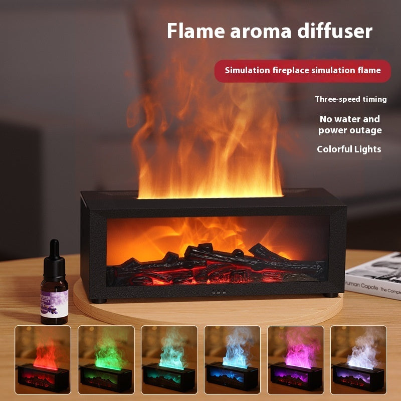 Flame Mist Humidifier & Aroma Diffuser