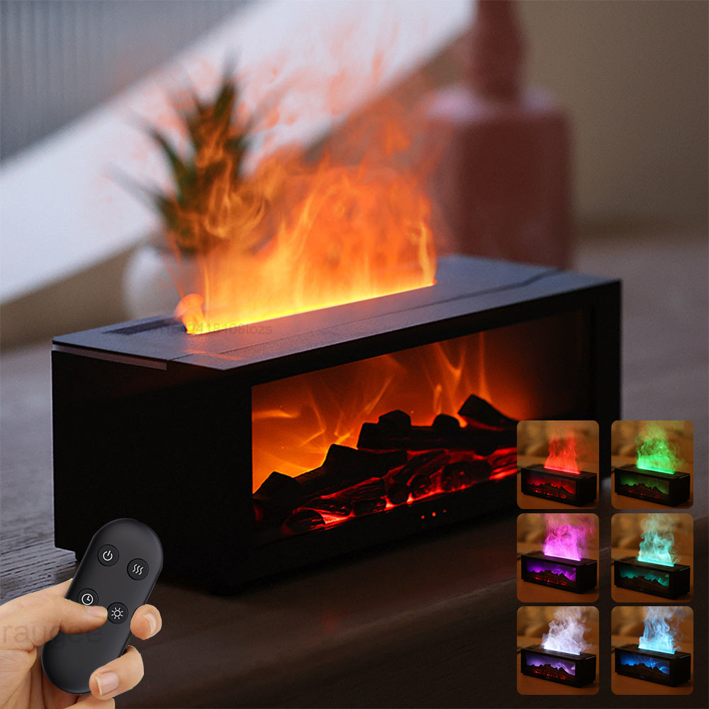 Flame Mist Humidifier & Aroma Diffuser
